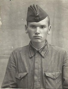 Сержант Г.Б. Прохоров. Фотография. 1940-е гг.